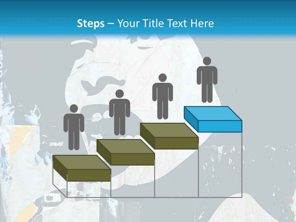 Advertisement Angela Caricature PowerPoint Template