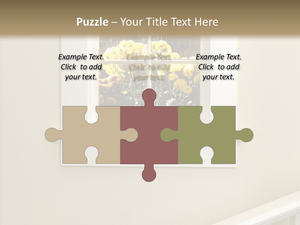 Styles Window Room PowerPoint Template