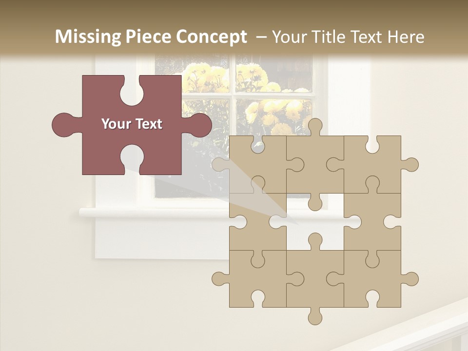 Styles Window Room PowerPoint Template