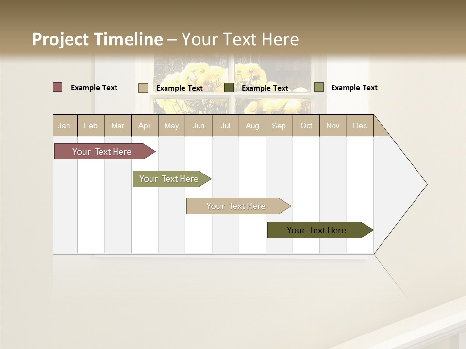 Styles Window Room PowerPoint Template