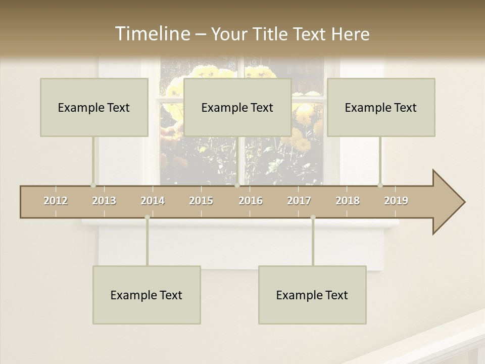 Styles Window Room PowerPoint Template