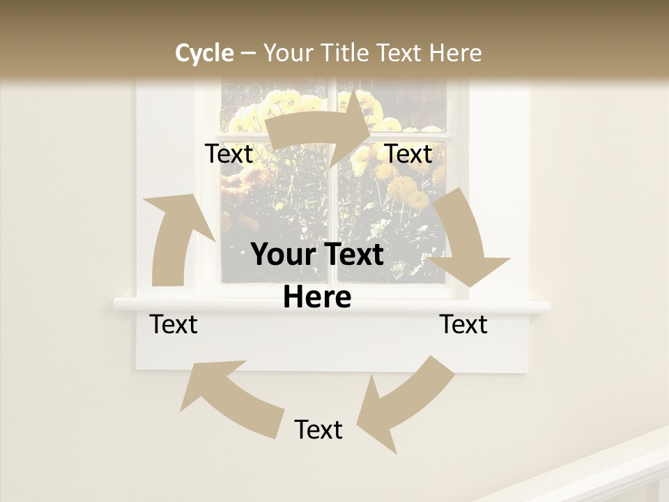 Styles Window Room PowerPoint Template