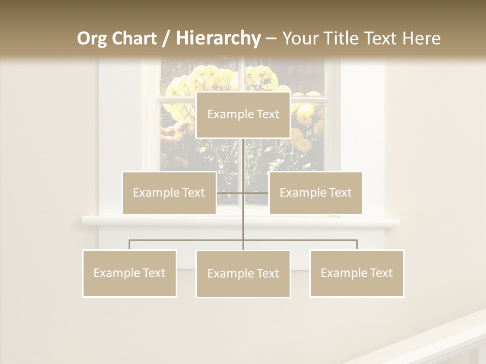 Styles Window Room PowerPoint Template