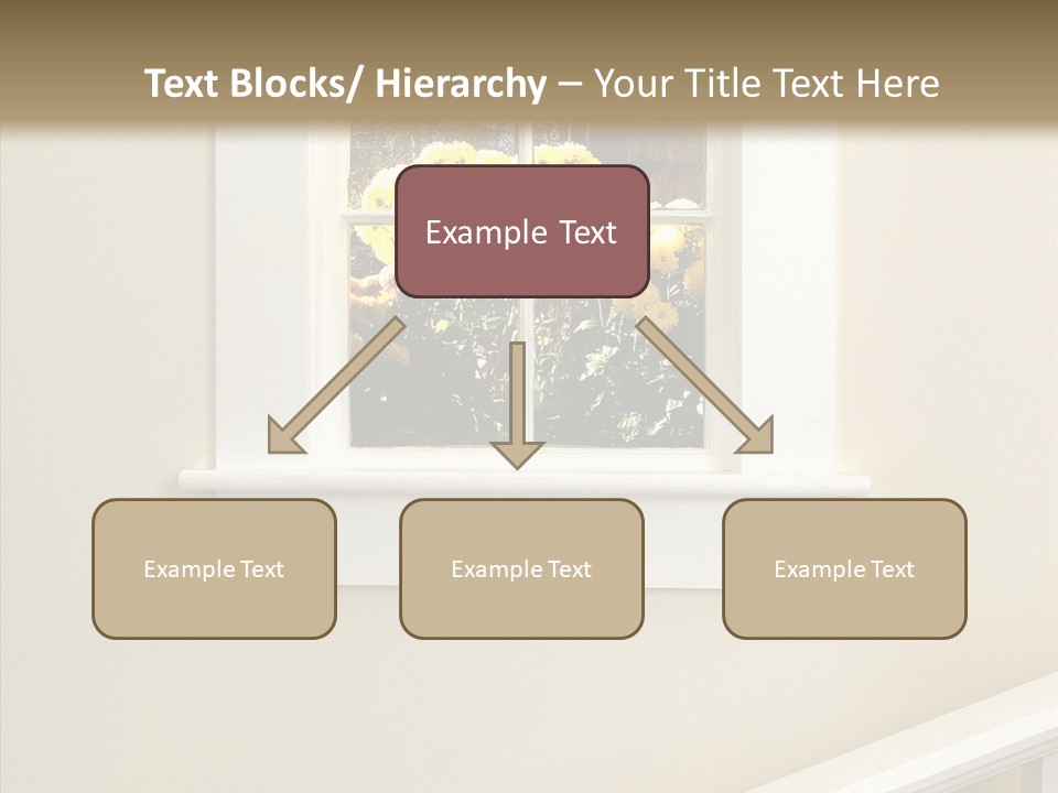 Styles Window Room PowerPoint Template
