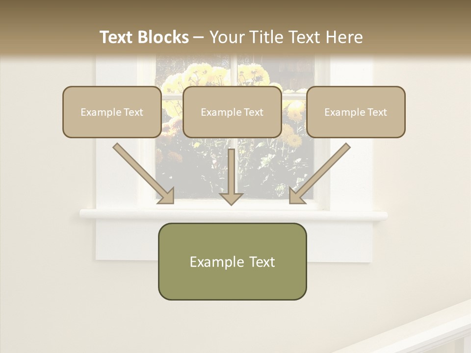 Styles Window Room PowerPoint Template
