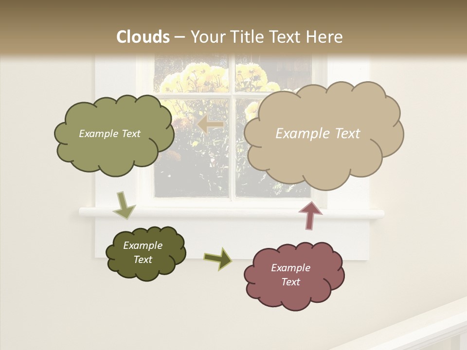 Styles Window Room PowerPoint Template