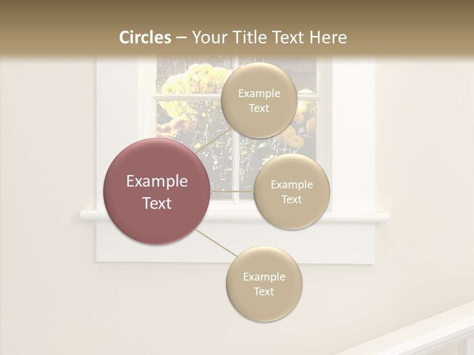 Styles Window Room PowerPoint Template