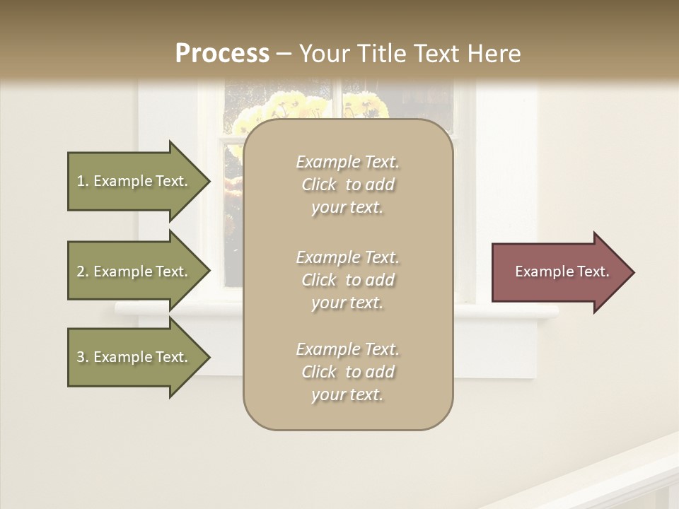 Styles Window Room PowerPoint Template