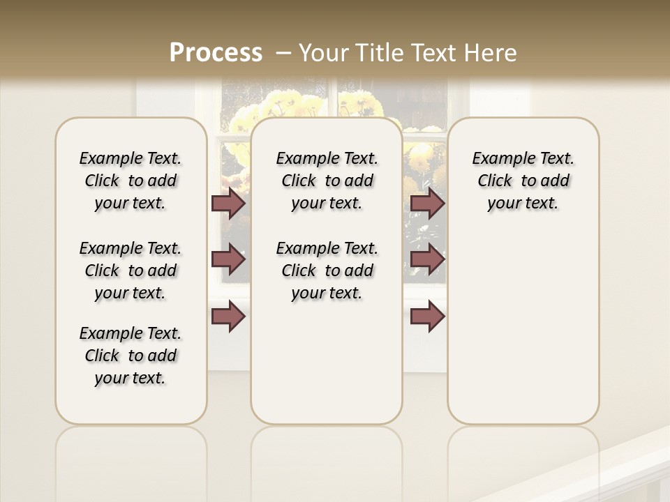 Styles Window Room PowerPoint Template