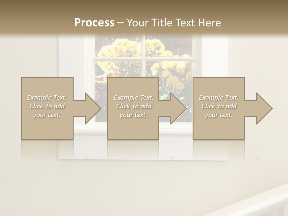 Styles Window Room PowerPoint Template