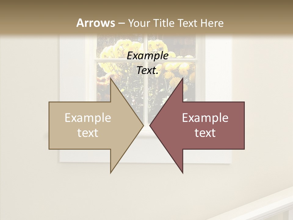 Styles Window Room PowerPoint Template