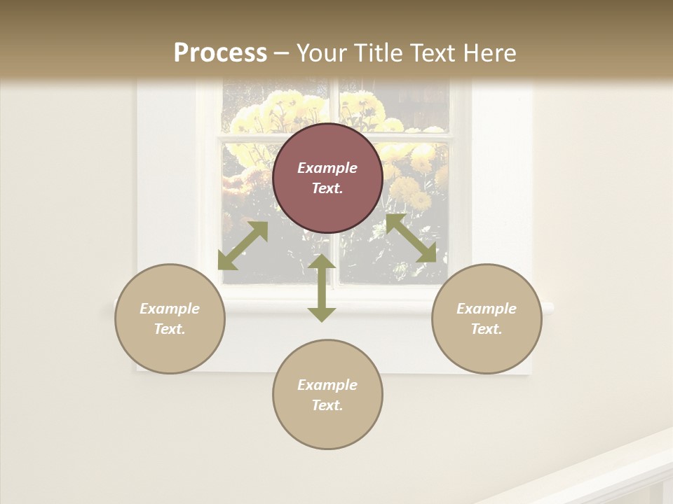 Styles Window Room PowerPoint Template