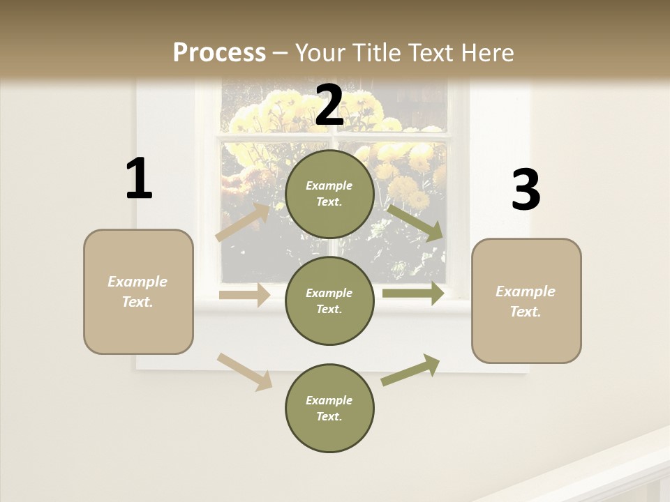 Styles Window Room PowerPoint Template