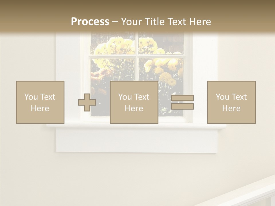 Styles Window Room PowerPoint Template