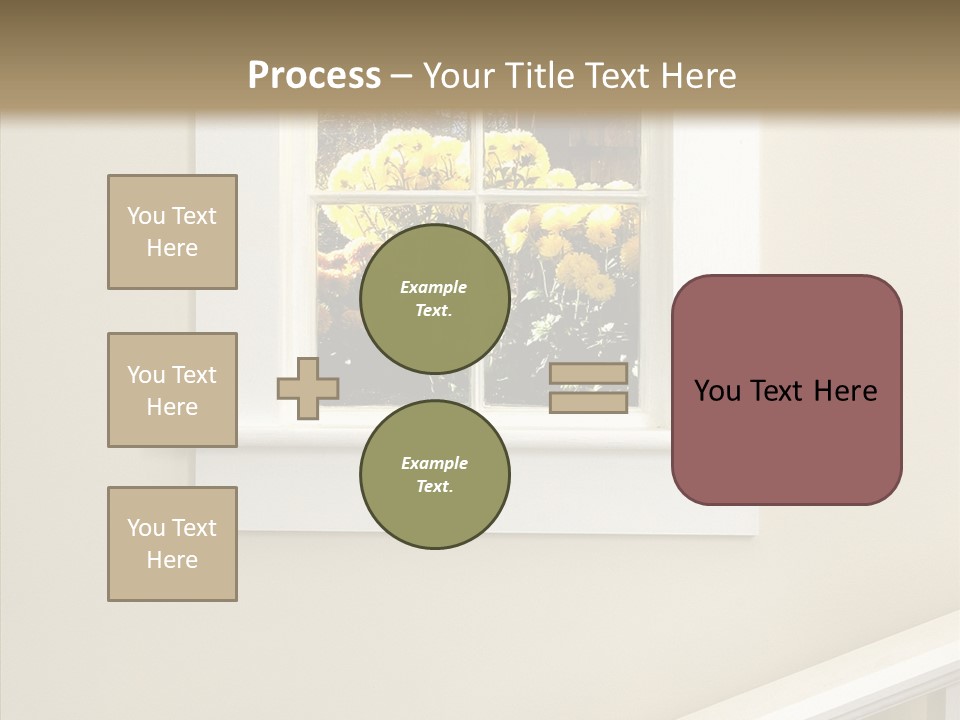 Styles Window Room PowerPoint Template