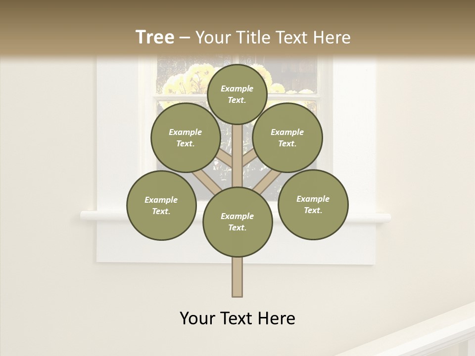 Styles Window Room PowerPoint Template