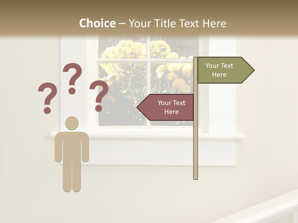 Styles Window Room PowerPoint Template