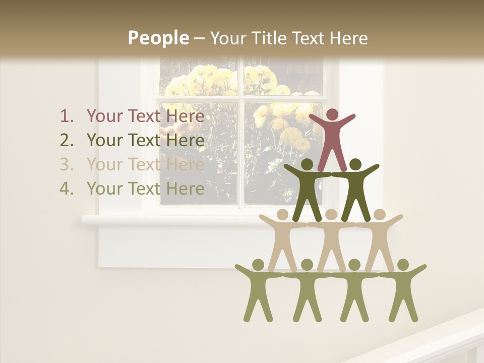 Styles Window Room PowerPoint Template