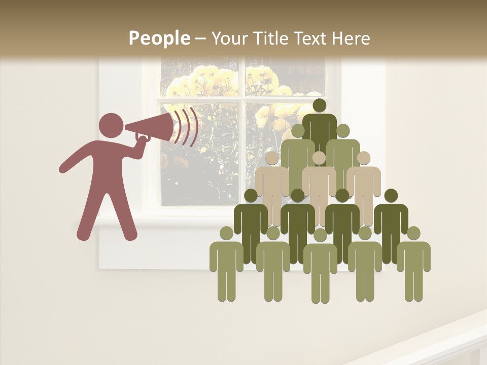 Styles Window Room PowerPoint Template