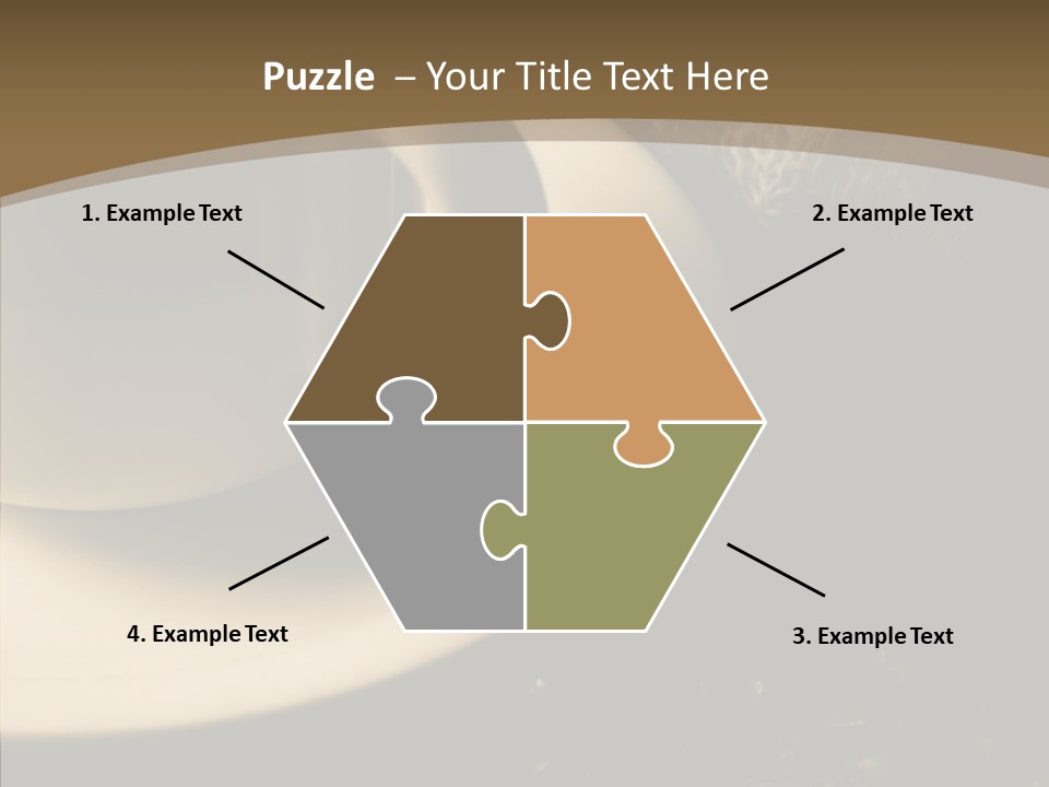 Raw Meal Close Up PowerPoint Template