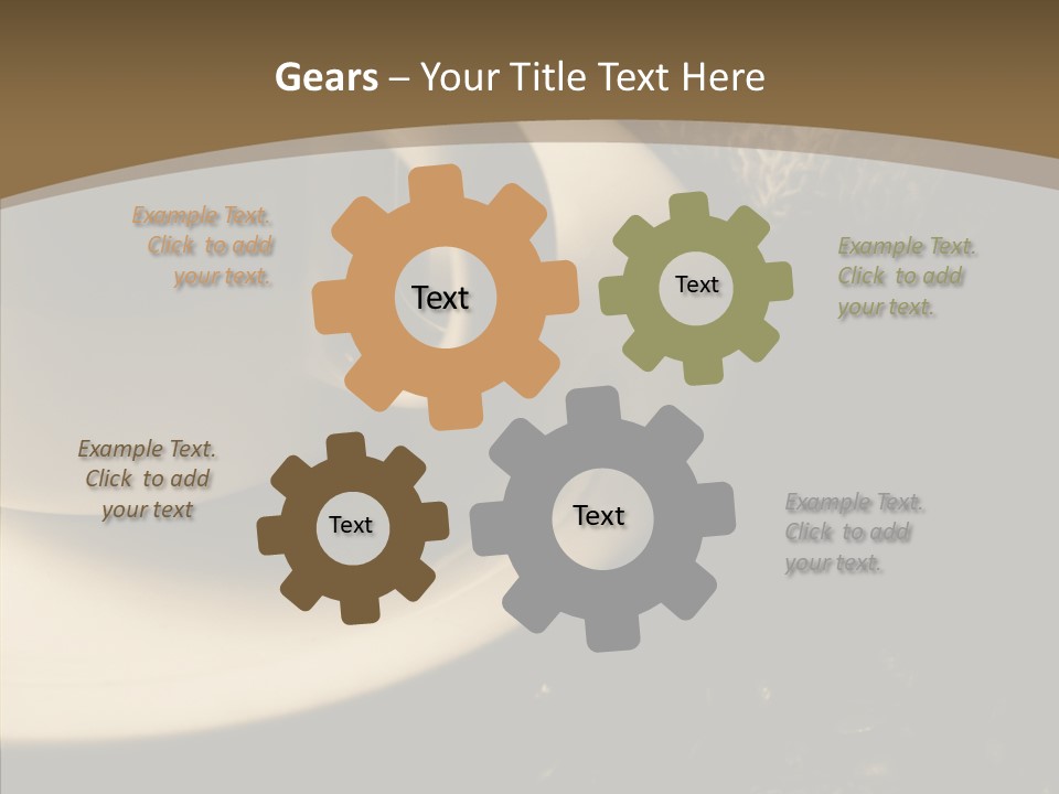 Raw Meal Close Up PowerPoint Template
