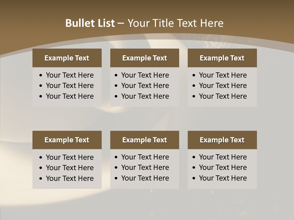 Raw Meal Close Up PowerPoint Template