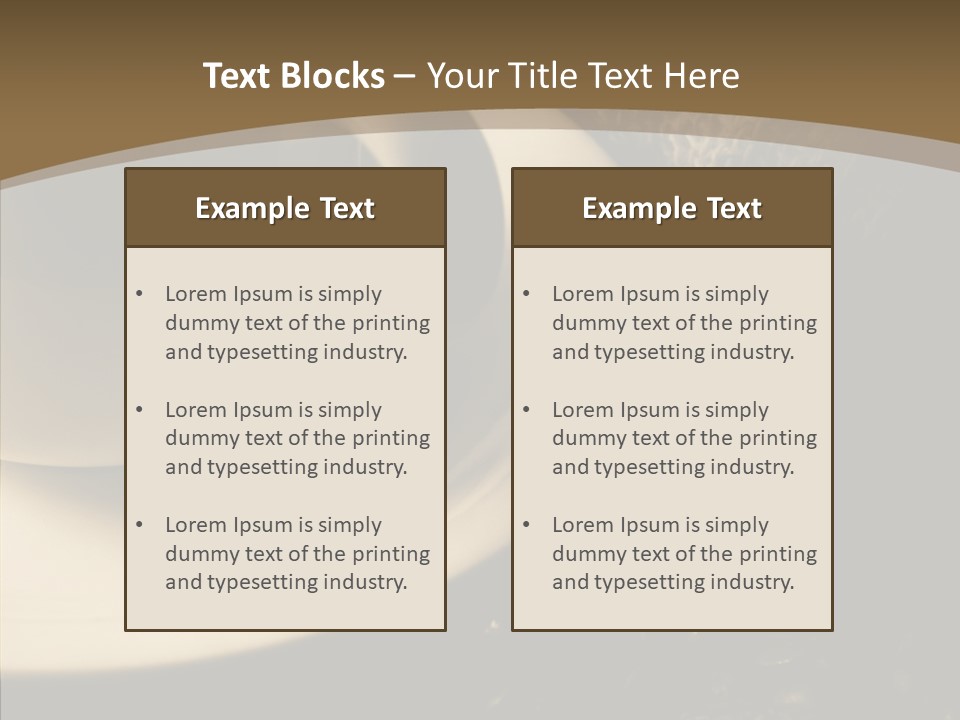 Raw Meal Close Up PowerPoint Template