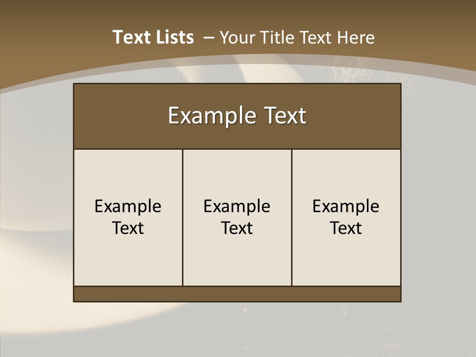 Raw Meal Close Up PowerPoint Template