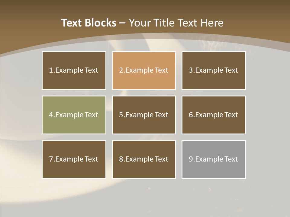 Raw Meal Close Up PowerPoint Template