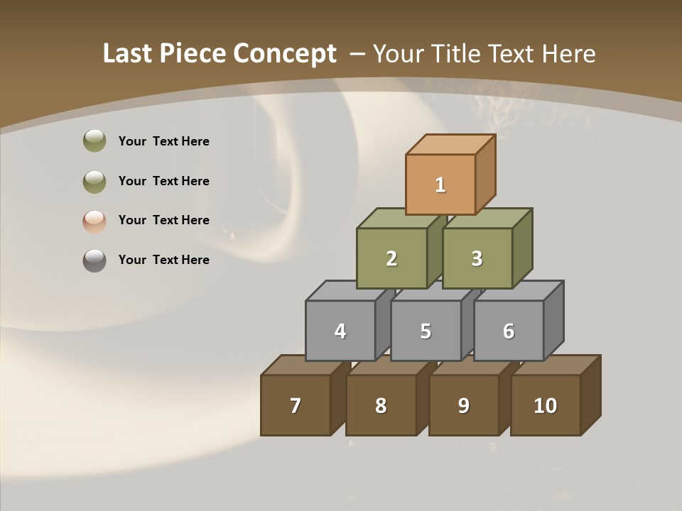 Raw Meal Close Up PowerPoint Template