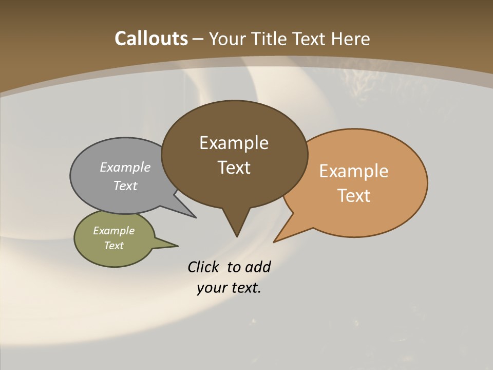 Raw Meal Close Up PowerPoint Template