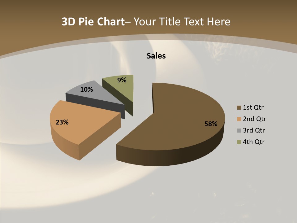 Raw Meal Close Up PowerPoint Template