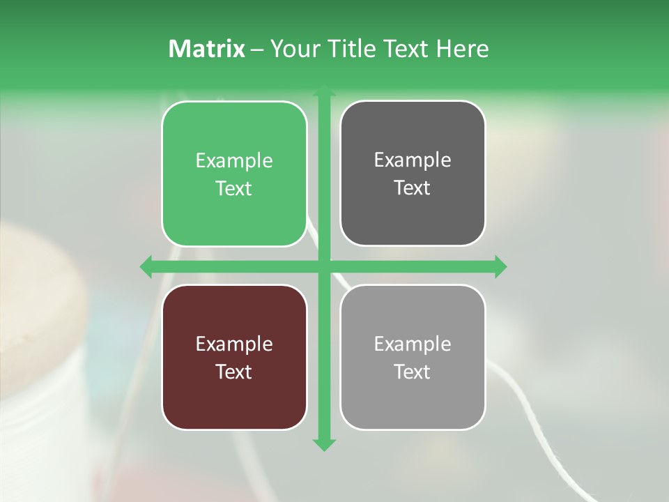Tangle Darn Work PowerPoint Template