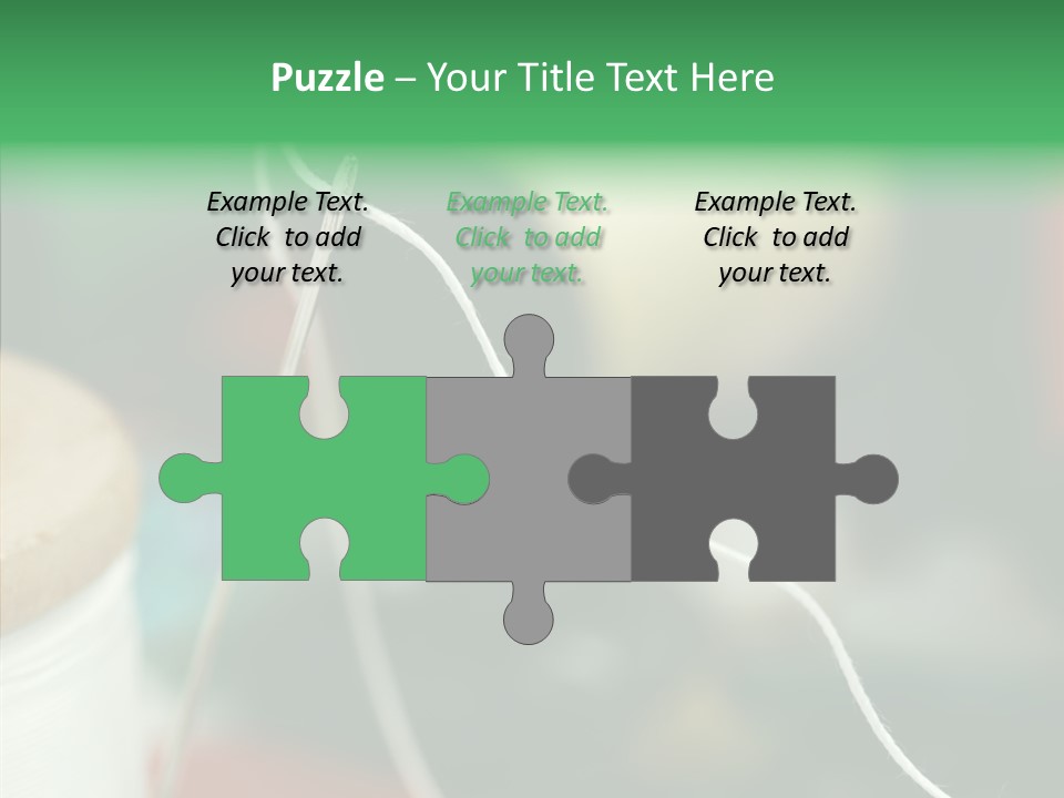 Tangle Darn Work PowerPoint Template