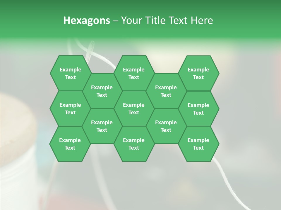 Tangle Darn Work PowerPoint Template