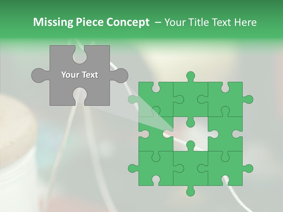 Tangle Darn Work PowerPoint Template