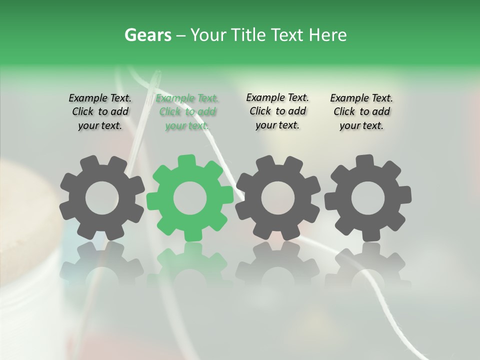 Tangle Darn Work PowerPoint Template