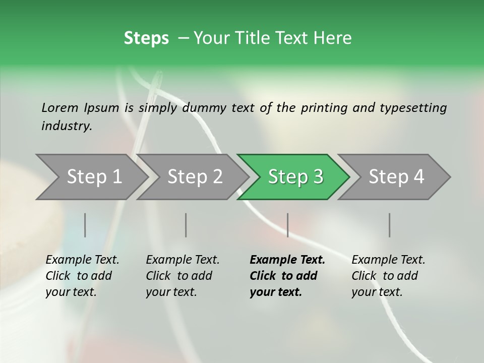 Tangle Darn Work PowerPoint Template