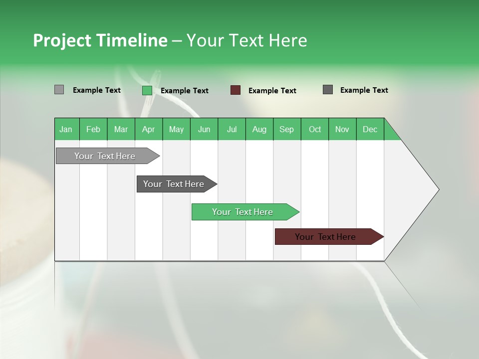 Tangle Darn Work PowerPoint Template