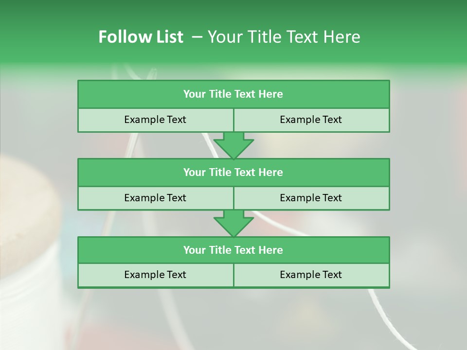 Tangle Darn Work PowerPoint Template