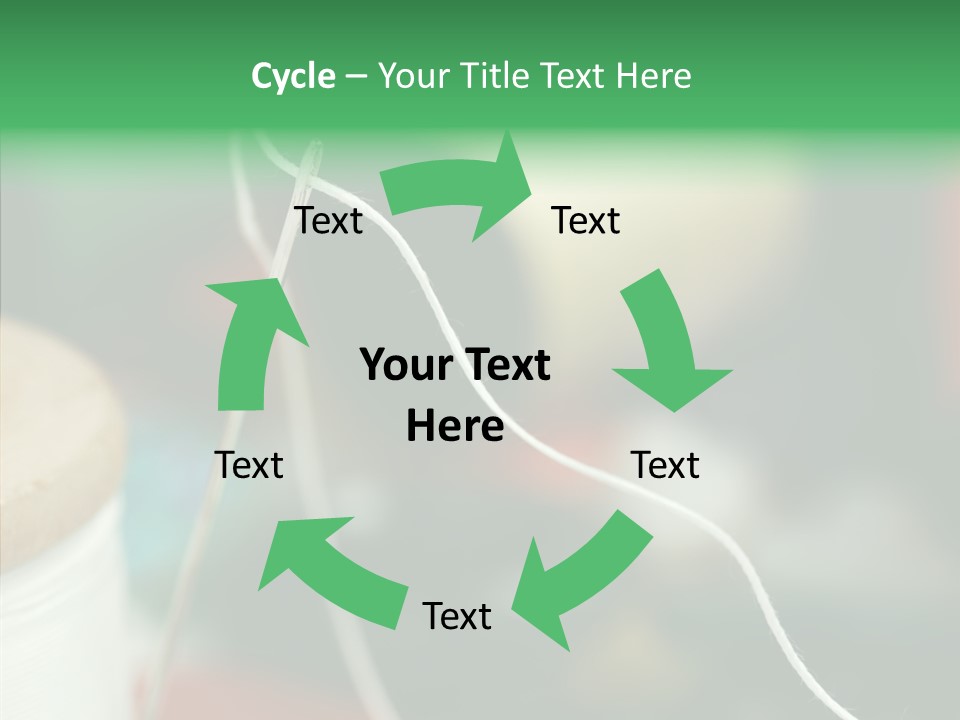 Tangle Darn Work PowerPoint Template