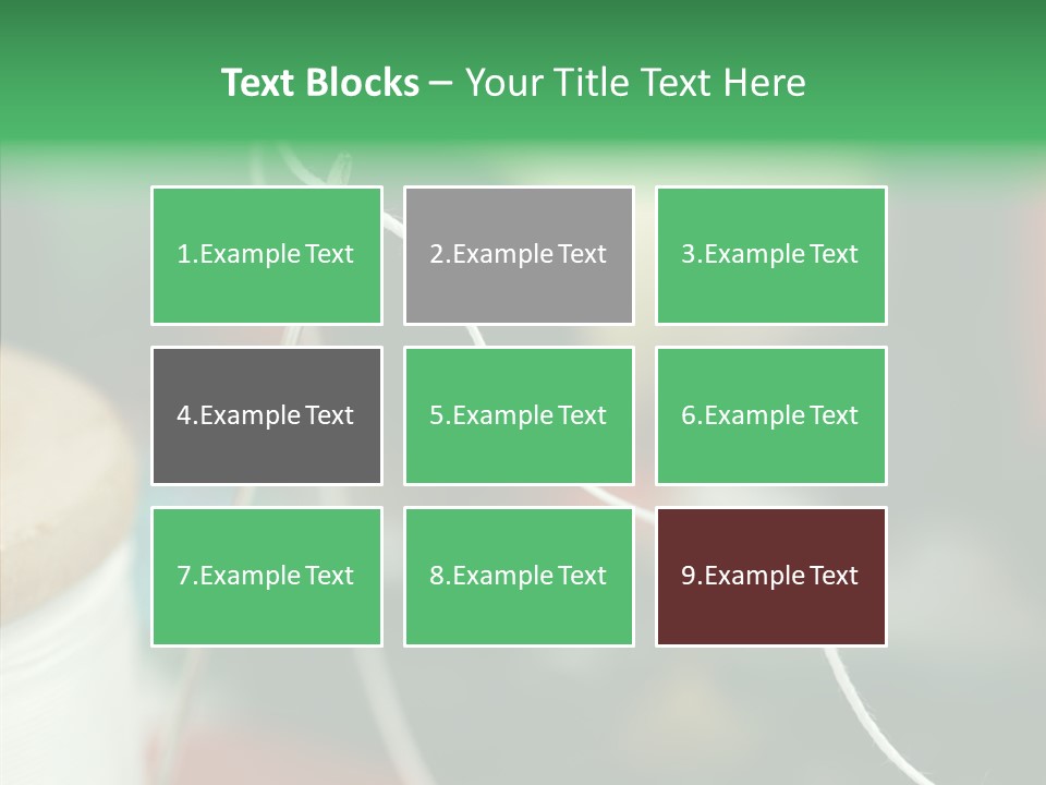 Tangle Darn Work PowerPoint Template