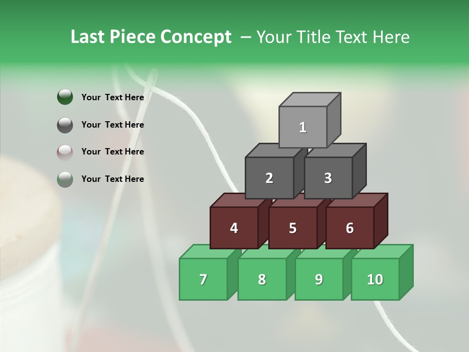 Tangle Darn Work PowerPoint Template