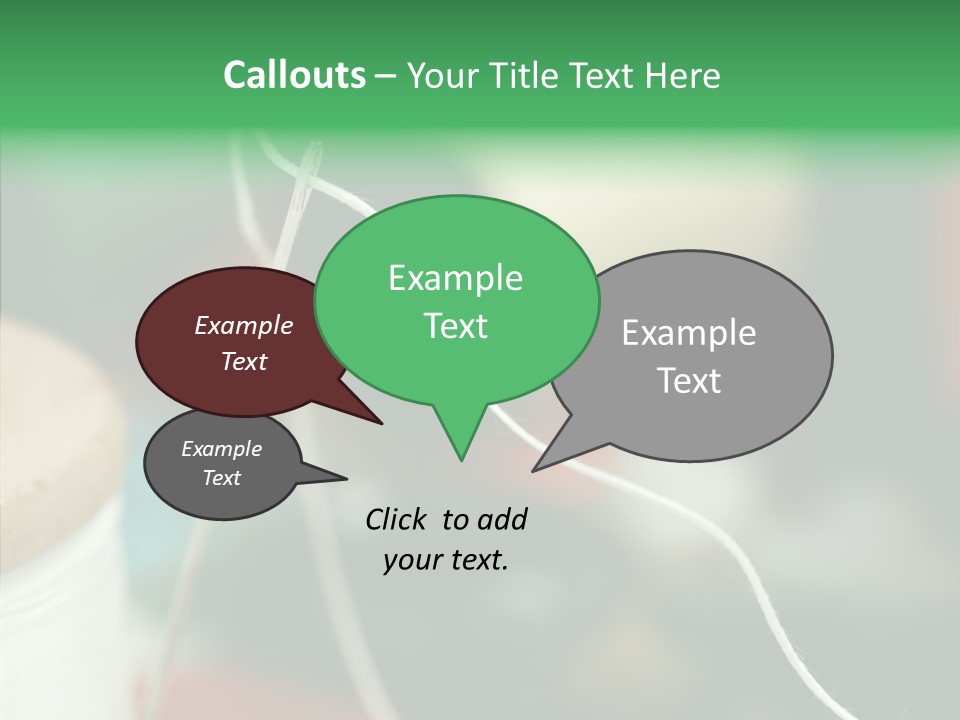 Tangle Darn Work PowerPoint Template