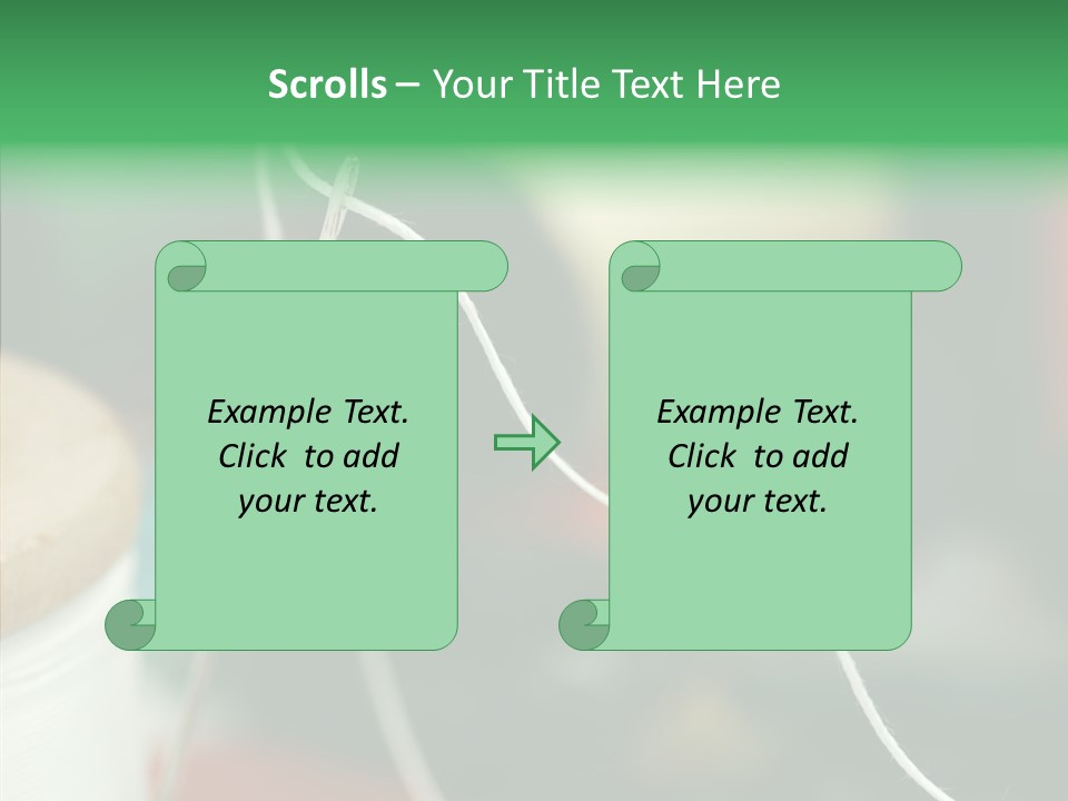 Tangle Darn Work PowerPoint Template