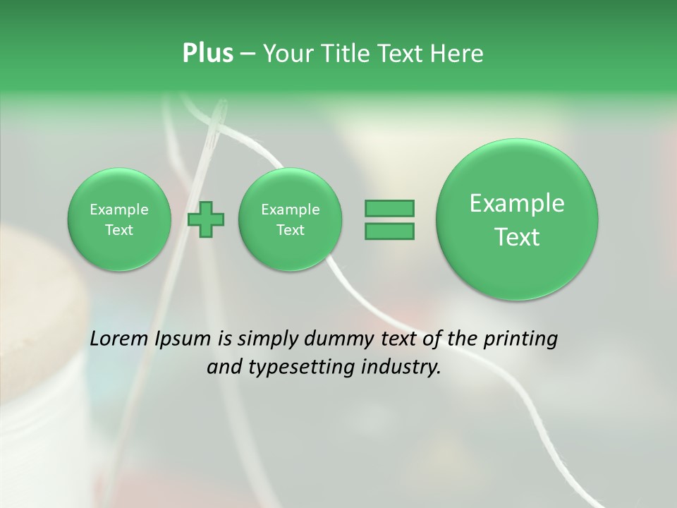 Tangle Darn Work PowerPoint Template