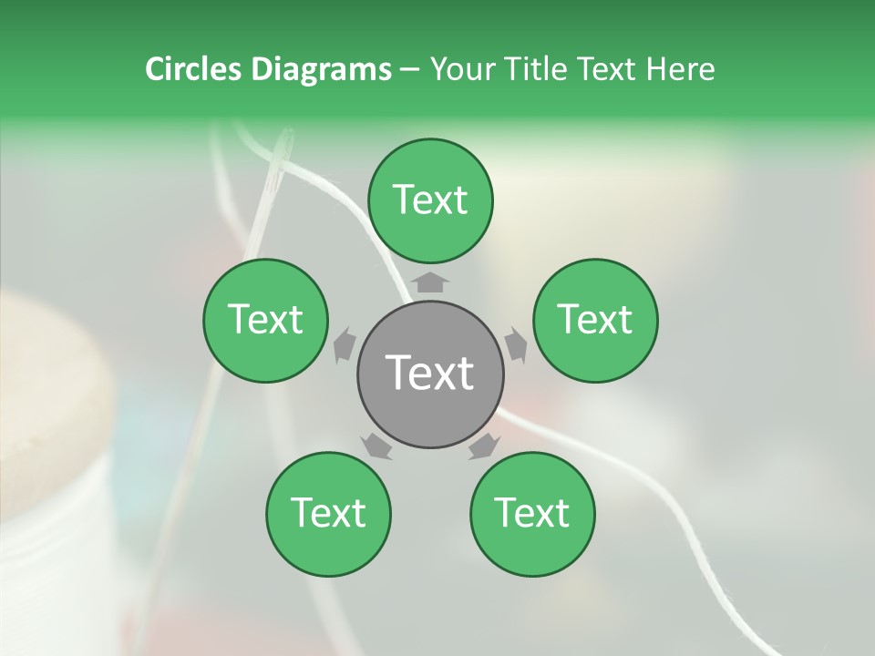 Tangle Darn Work PowerPoint Template