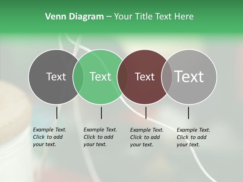 Tangle Darn Work PowerPoint Template