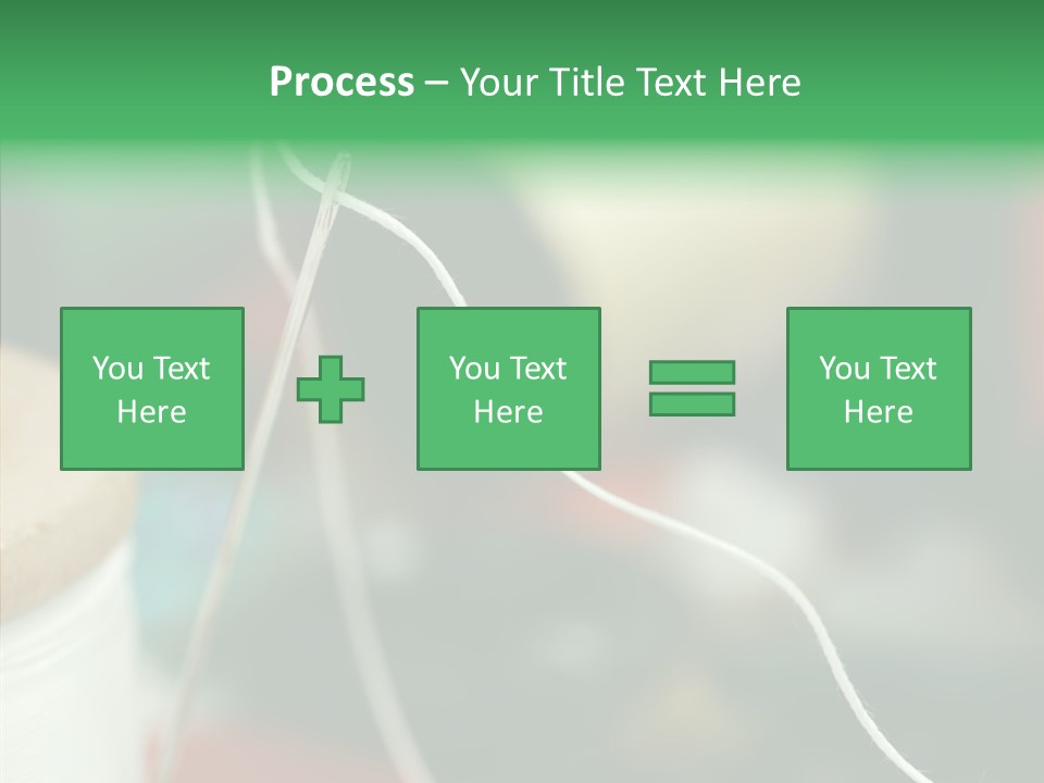 Tangle Darn Work PowerPoint Template
