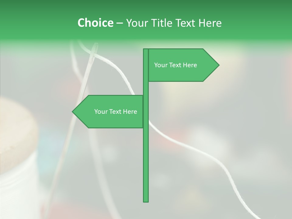 Tangle Darn Work PowerPoint Template